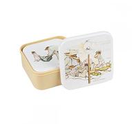 PETIT JOUR - Set De 3 Lunch Box Repas Ou Goûter Pour Enfant - Petite, Moyenne, Grande - S'emboitent Entre Elles - Polypropylene - Ernest Et Célestine