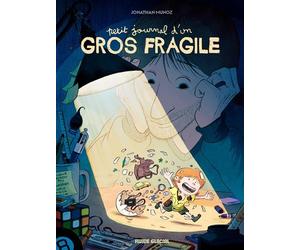 Petit journal d'un gros fragile - tome 01 - Jonathan Munoz - Fluide Glacial-Audie - cartonné - Bande dessinée