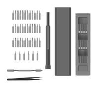 Petit kit de tournevis magnétique, kit de réparation 44 en 1, outils de réparation électroniques, kit de tournevis portable, outils magnétiques de précision, tournevis de réparation de montre, kit de