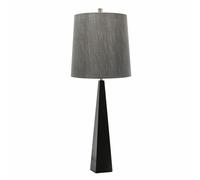 Petit Lampadaire Pilar 79cm Noir Gris Design Lampe sur Pied Salon Bureau
