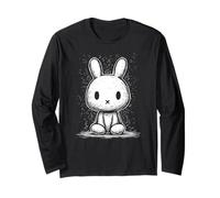 Petit Lapin Doux, Mignon, Adorable Doudou, Baby lapinou, Fun Manche Longue