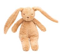 Petit Lapin sensoriel en coton bio cappuccino