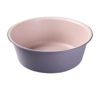 Petit Lavabo Rond en Plastique Pp, Bassin de Trempage pour Fruits | Usage Camping et Nettoyage Après Repas, Placement Antidérapant, Style Moderne Colorblock, pour Maison Spa