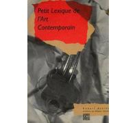 Petit lexique de l'art contemporain