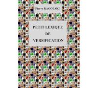 PETIT LEXIQUE DE VERSIFICATION