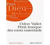 Petit Lexique des mots essentiels