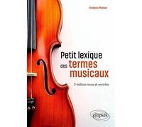 Petit Lexique Des Termes Musicaux