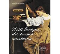 Petit Lexique Des Termes Musicaux