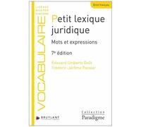 Petit Lexique Juridique - Mots Et Expressions