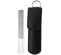 Petit Lime à Ongles en Verre - Manucure Antidérapante | Outil de Polissage Portable pour Manucure Maison Salon Spa Pédicure Voyage Adultes