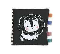 Collectif – Petit lion – Mon tout-doux en noir et blanc – Album éveil dès la naissance – Coffret