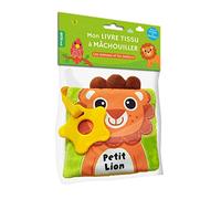 PETIT LION: MON LIVRE TISSU À MÂCHOUILLER