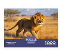 Petit Lion Puzzle 1000 Pièces Educa Jouet en Bois Divertissement Créatif De l'art De La Décoration Jeu Éduchatif Challenge Toy Adultes & Enfants des 14 Ans 70x50cm/1000pcs