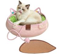 Petit Lit pour Chat Lit Drôle Lavable Antidérapant