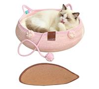 Petit Lit pour Chat Lit Drôle Lavable Antidérapant