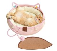 Petit Lit pour Chat Lit Drôle Lavable Antidérapant