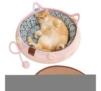 Petit Lit pour Chat Lit Drôle Lavable Antidérapant