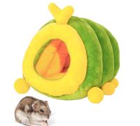 Petit lit pour hamster en coton pour hamster Caterpillar - Pour dormir - Accessoires lavables pour hamster, chinchilla et cochons d'Inde