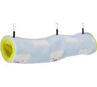 Petit lit tunnel pour hamster Jouer à la maison Hamac Blue Bearl