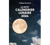 Philippe Chavanne – Petit livre de : Calendrier lunaire 2024