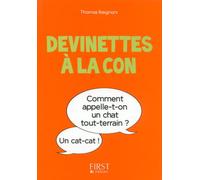 Petit Livre de - Devinettes à la con - Bisignani Thomas - First - broché - Bande dessinée