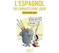 David Tarradas Agea – Petit livre de : L'espagnol en 5 minutes par jour – Méthode de langue – Poche