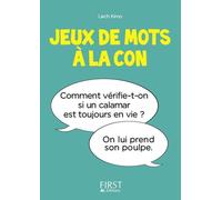 Lech Kimo – Petit Livre de Jeux de mots à la con – Anthologie – Poche