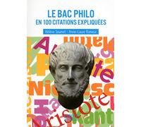 Petit livre de - Le Bac Philo en 100 citations expliquées