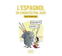 David Tarradas Agea – Petit livre de : L'espagnol en 5 minutes par jour – Méthode de langue – Poche