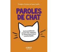 Petit Livre de - Paroles de chat - Susie Jung-Hee Jouffa - First - Poche - Anthologie