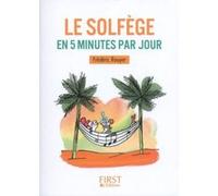 Petit livre - Le solfège en 5 minutes par jour