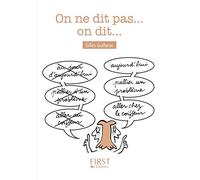 Petit Livre - On ne dit pas mais on dit