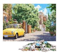 Petit lotissement Puzzles en Bois pour Adultes 500 Pièces Jeux ÉduChatifs Décoration Intérieure Cadeaux d'anniversaire pour Jeu De Défi Familial Stress Relief Toy 500pcs (52x38cm)