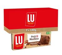 Petit Lu Moelleux - Gâteaux au Chocolat et Pépites de Chocolat - 7x140g