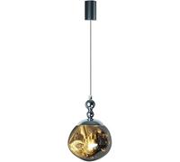 Petit Lustre de Chambre à Coucher Vintage Nordique, plafonnier de Salle à Manger de Ferme chromé, Suspension en Lave de Salon, Suspension Rustique pour escalier de Hall d'entrée, îlot de Cuisine