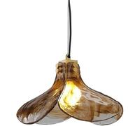 Petit Lustre Industriel rétro en Forme de trèfle à Quatre Feuilles, plafonnier à tête Unique E26, Suspension Moderne en Verre pour Restaurant, Bar, îlot de Cuisine, Salle à Manger, Chambre à Coucher,