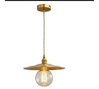 Petit Lustre Tout en cuivre, plafonnier Simple pour la Maison, Suspension complète à LED E27