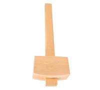 Petit Maillet en Bois Élégant pour Bricolage Artisanal et Menuiserie | Poignée Ergonomique Lisse, Frappes Plus Silencieuses, Vibrations Réduites, Usage Piquets et Plastiques Style Aléatoire