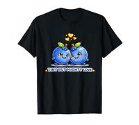 Petit mais Puissant Amour Mignon, Joli Couple de myrtilles, Saint-Valentin drôle T-Shirt