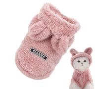 Petit manteau pour chien - Sweat à capuche chaud et confortable pour animaux de compagnie, tenue créative en tissu chaud à long terme | Mignon design moderne vêtement d'oreille de lapin pour chiot