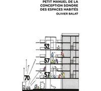Petit manuel de la conception sonore des espaces habités Olivier Balay (Auteur)
