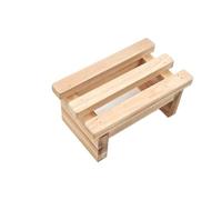 Petit marchepied en Bois for Bain de Pieds, Repose-Pieds à Bords Lisses, Pieds auxiliaires for la Maison, Le Bureau, Le Massage des Pieds, Le Magasin