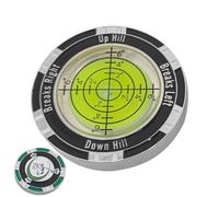 Petit marqueur de balle de golf avec niveau : construction de précision solide à haute performance, nivellement multifonctionnel de sécurité de qualité, unité | Outil de jardinage, ou