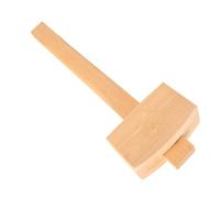 Petit Marteau en Bois Fait Main pour Bricolage, Poignée Ergonomique | Bois de Hêtre, Surface Polie et Manche Lisse, Usage Atelier Menuiserie, Réparations Domestiques Style Aléatoire