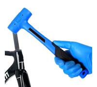 Petit marteau en caoutchouc - Marteau de réparation de vélo, outil de réparation de casque | Installateur de presse de support | Gadget de montage de pédalier, maillets d'entretien de vélo pour le