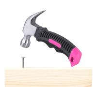 Petit Marteau - Porte-magnétique en acier forgé robuste,Marteau à ongles portatif pour charpentiers, bricolage, enlèvement des ongles, prise en main confortable