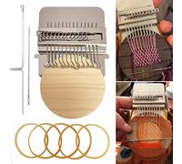 Petit métier à tisser, outil à repriser en bois de type Speedweve Machine à repriser pratique pour réparer les jeans et les vêtements rapidement et facilement Permet de réaliser de belles