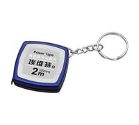 Petit mètre ruban en ABS portable de 2 m en acier pour des mesures précises dans les rénovations de maisons et outil de mesure de précision