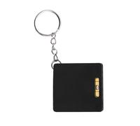 Petit mètre ruban en acier avec double échelle royale métrique, niveaux intégrés, 1 m, facile à transporter, léger et rétractable automatique pour une mesure précise