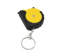 Petit mètre ruban rétractable, portable de 3 m, en acier, rétractable, facile à lire, poche absorbante pour mètre ruban des deux côtés pour designer
